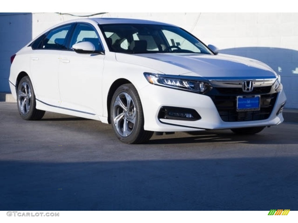 Platinum White Pearl 2020 Honda Accord EX Sedan Exterior Photo #139319085