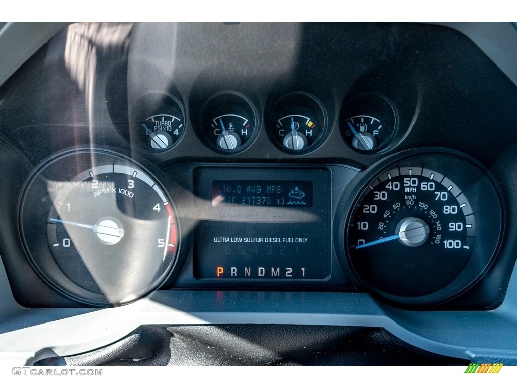 2012 Ford F350 Super Duty XL Crew Cab 4x4 Gauges Photos