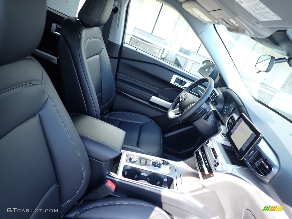 2020 Explorer XLT 4WD - Agate Black Metallic / Ebony photo #10