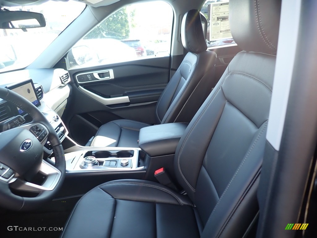 2020 Explorer XLT 4WD - Agate Black Metallic / Ebony photo #12