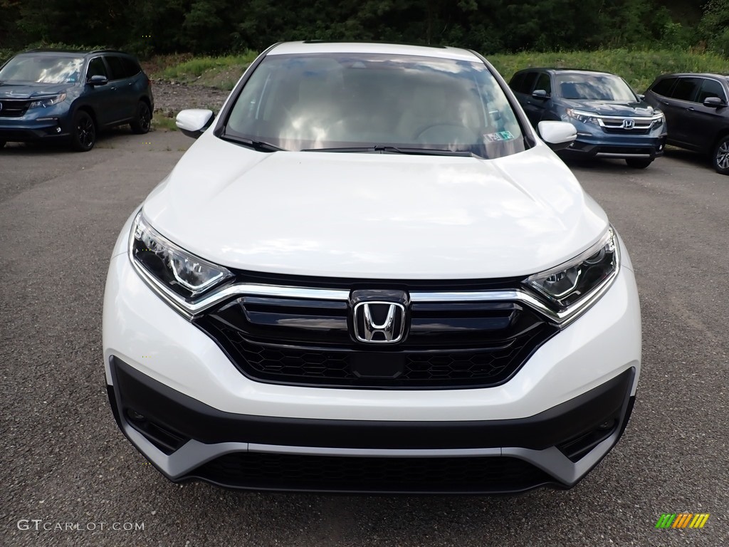 2020 CR-V EX AWD - Platinum White Pearl / Ivory photo #6