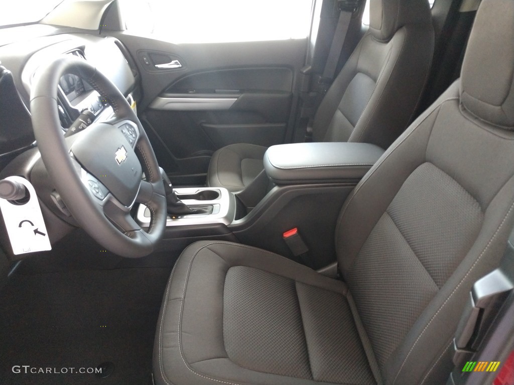 Jet Black Interior 2021 Chevrolet Colorado WT Extended Cab Photo #139321700