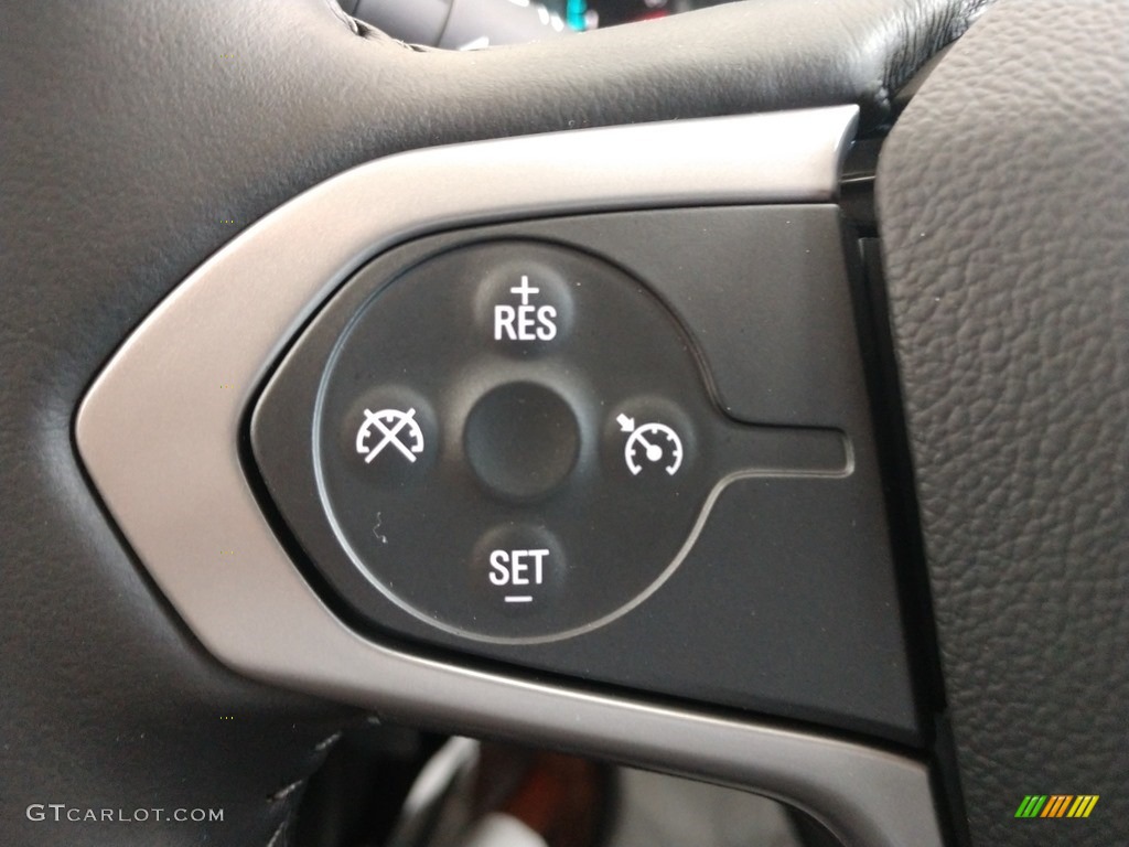 2021 Chevrolet Colorado WT Extended Cab Jet Black Steering Wheel Photo #139321850