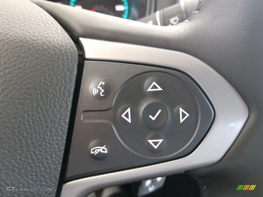 2021 Chevrolet Colorado WT Extended Cab Jet Black Steering Wheel Photo #139321877