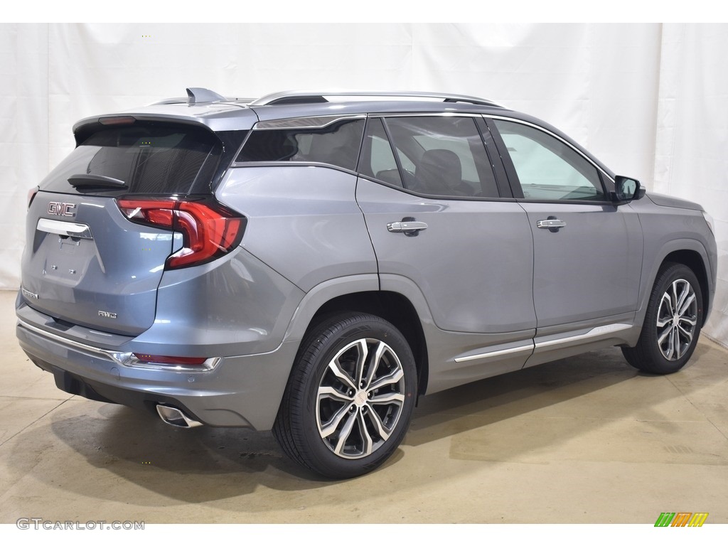 Satin Steel Metallic 2020 GMC Terrain Denali AWD Exterior Photo #139322515