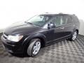 2010 Brilliant Black Crystal Pearl Dodge Journey R/T  photo #7