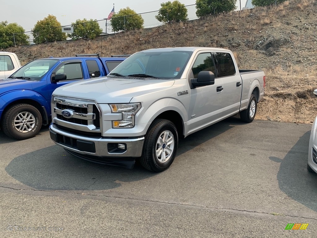 2017 F150 XLT SuperCrew - Ingot Silver / Earth Gray photo #1