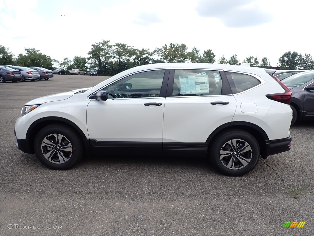 2020 CR-V LX AWD - Platinum White Pearl / Ivory photo #2