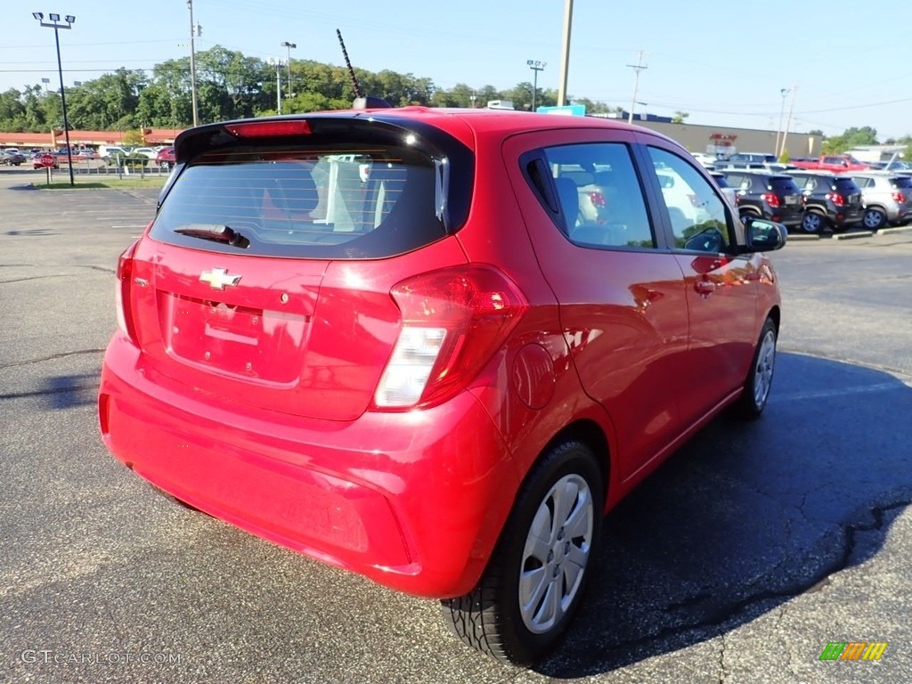 2017 Spark LS - Red Hot / Jet Black photo #7