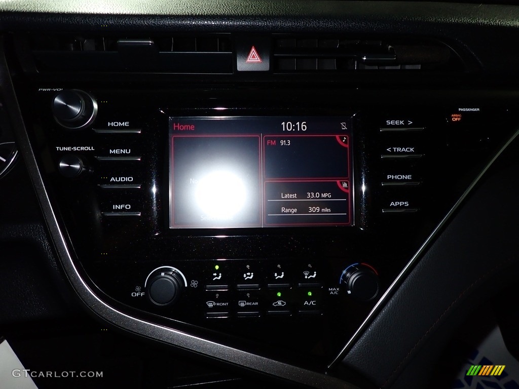 2018 Camry LE - Blue Crush Metallic / Black photo #31