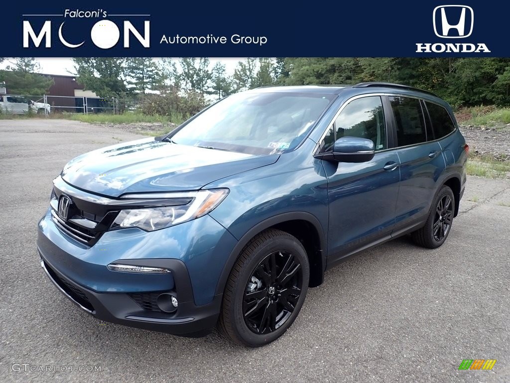 2021 Pilot Special Edition AWD - Steel Sapphire Metallic / Gray photo #1
