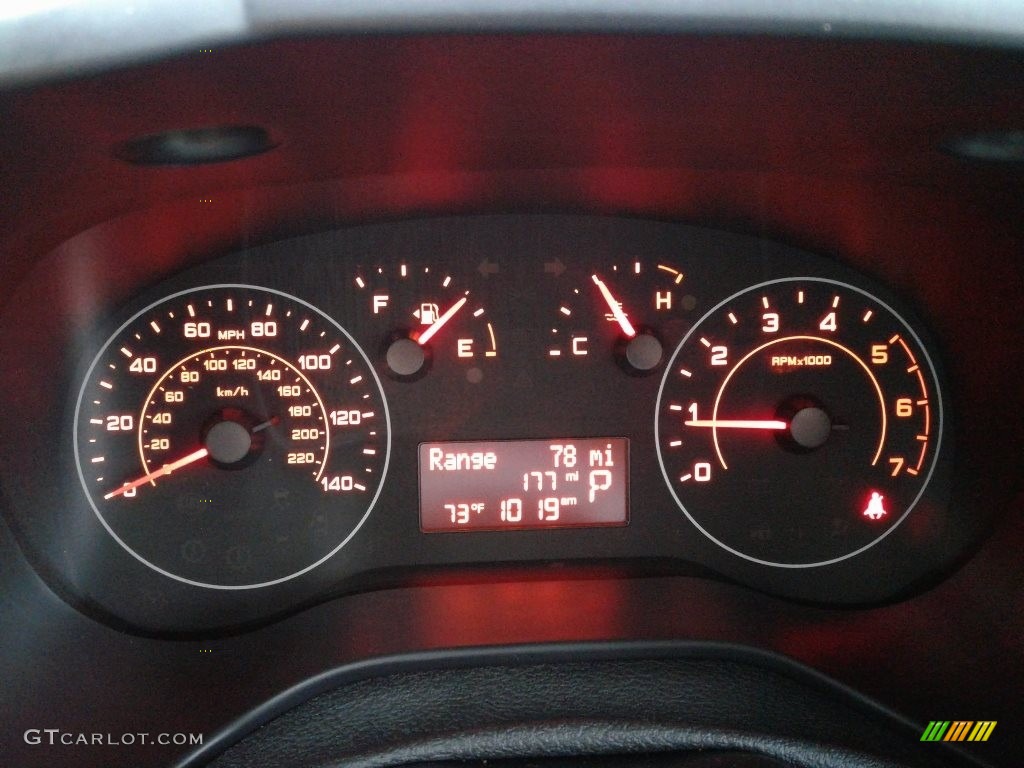 2020 Ram ProMaster City Wagon SLT Gauges Photos