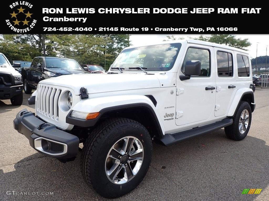 Bright White Jeep Wrangler Unlimited