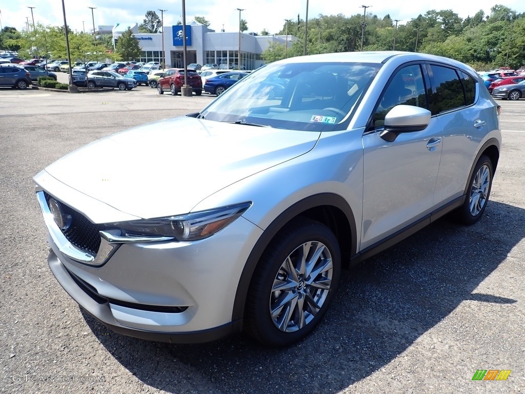 2020 CX-5 Grand Touring AWD - Sonic Silver Metallic / Black photo #6