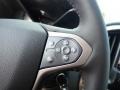 Jet Black/­Dark Ash 2021 Chevrolet Colorado Z71 Crew Cab 4x4 Steering Wheel