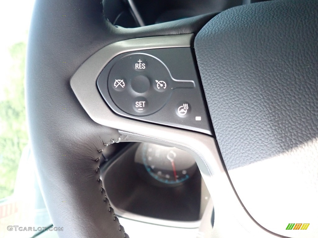 2021 Chevrolet Colorado Z71 Crew Cab 4x4 Jet Black/­Dark Ash Steering Wheel Photo #139326089