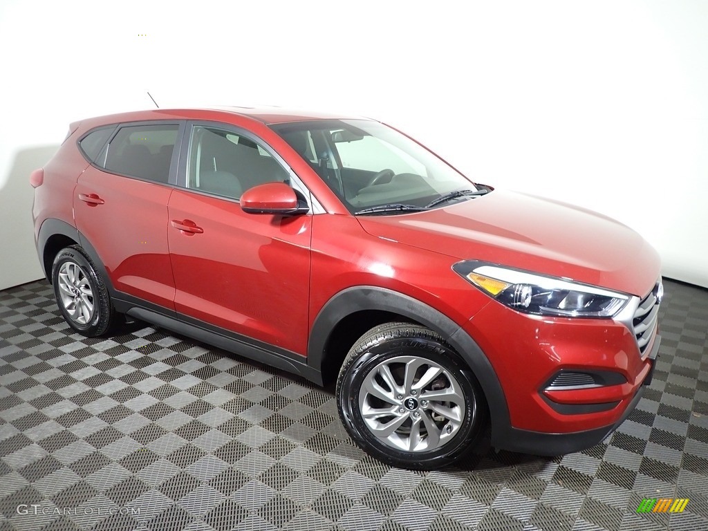 Gemstone Red 2018 Hyundai Tucson SE Exterior Photo #139326263