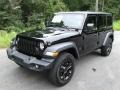 2020 Black Jeep Wrangler Unlimited Sport 4x4  photo #2