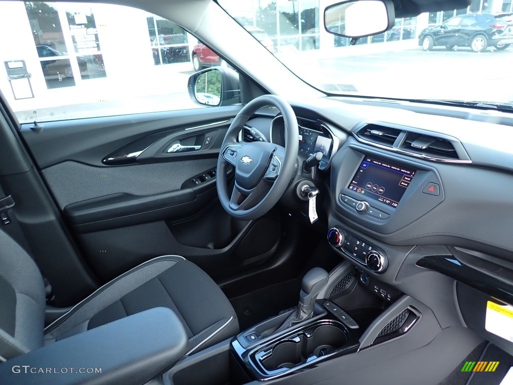 Jet Black Interior 2021 Chevrolet TrailBlazer LS Photo #139326362