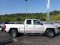 2017 Silver Ice Metallic Chevrolet Silverado 1500 LTZ Double Cab 4x4  photo #5