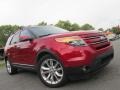 Red Candy Metallic 2012 Ford Explorer Limited