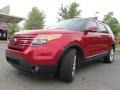 2012 Red Candy Metallic Ford Explorer Limited  photo #6