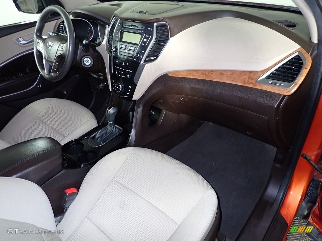 2016 Hyundai Santa Fe Sport AWD Beige Dashboard Photo #139328108