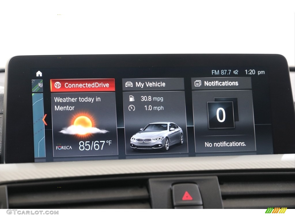 2019 4 Series 430i xDrive Gran Coupe - Imperial Blue Metallic / Black photo #11