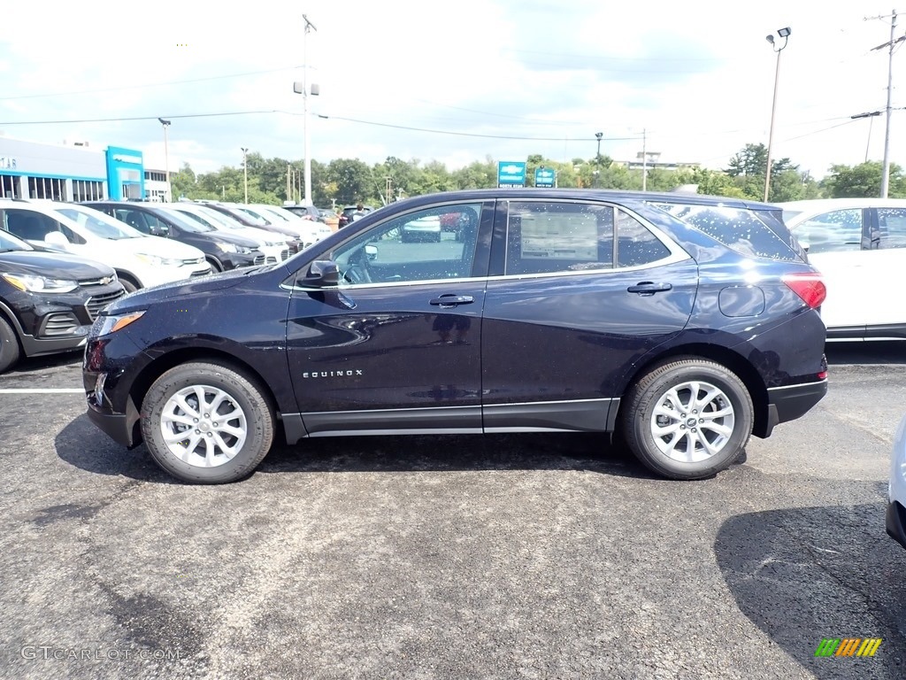 2020 Equinox LT AWD - Midnight Blue Metallic / Jet Black photo #3