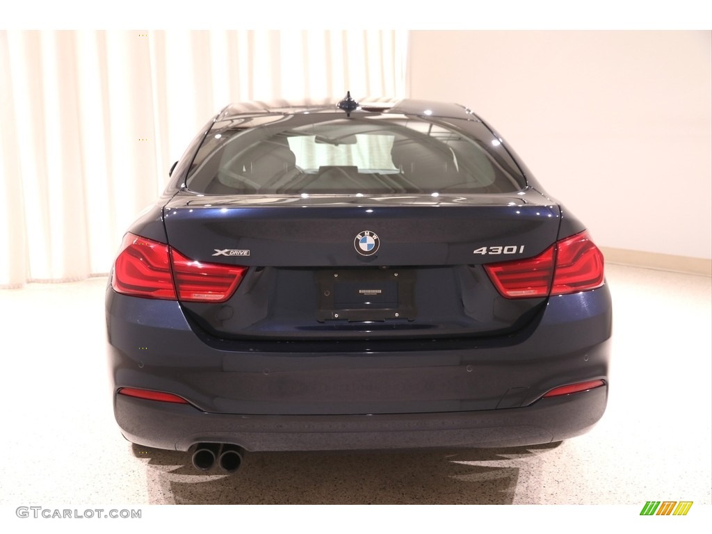 2019 4 Series 430i xDrive Gran Coupe - Imperial Blue Metallic / Black photo #18
