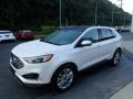 White Platinum - Edge Titanium AWD Photo No. 7