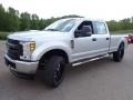 2018 Ingot Silver Ford F250 Super Duty XL Crew Cab 4x4  photo #7