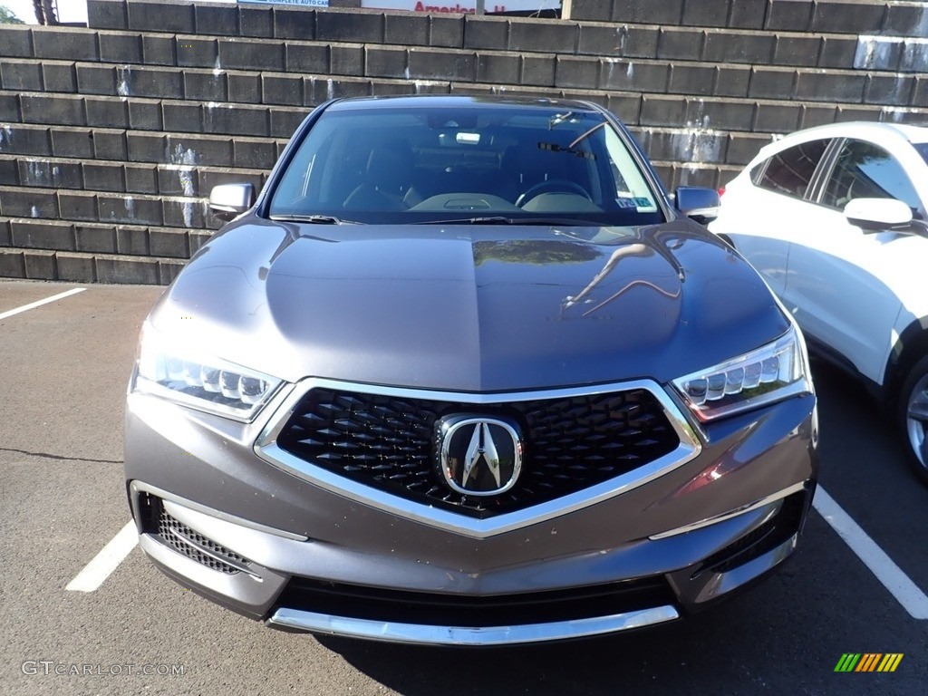 2017 MDX SH-AWD - Modern Steel Metallic / Graystone photo #3