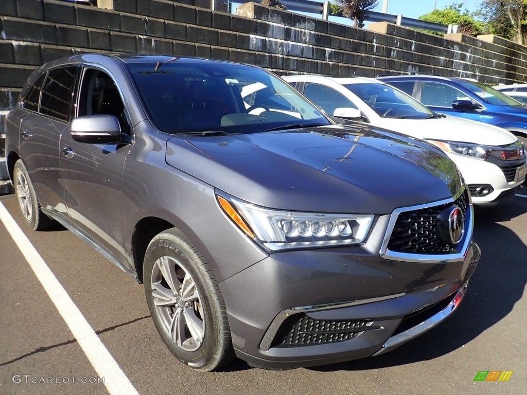 2017 MDX SH-AWD - Modern Steel Metallic / Graystone photo #4