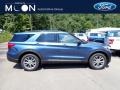 2020 Blue Metallic Ford Explorer XLT 4WD #139320531