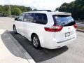 2020 Super White Toyota Sienna LE  photo #2