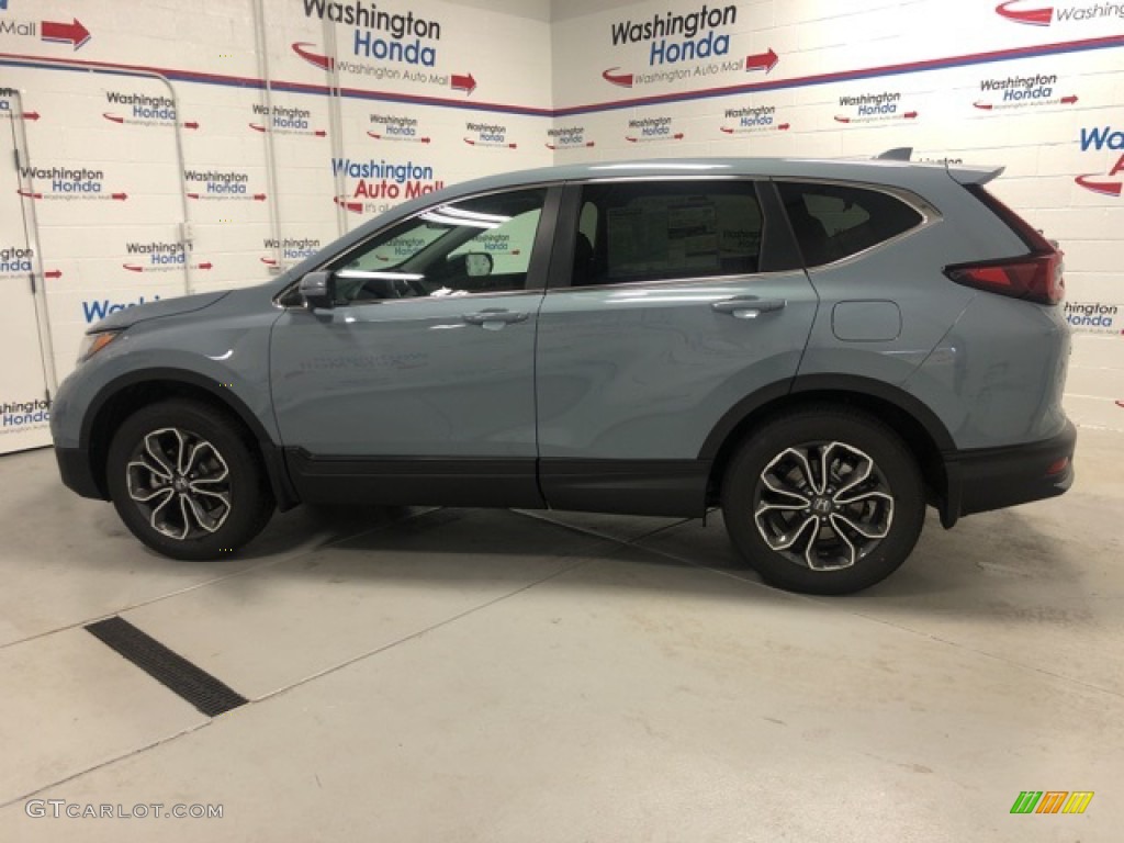 2020 CR-V EX AWD - Sonic Gray Pearl / Black photo #2