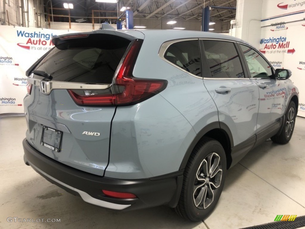 2020 CR-V EX AWD - Sonic Gray Pearl / Black photo #3