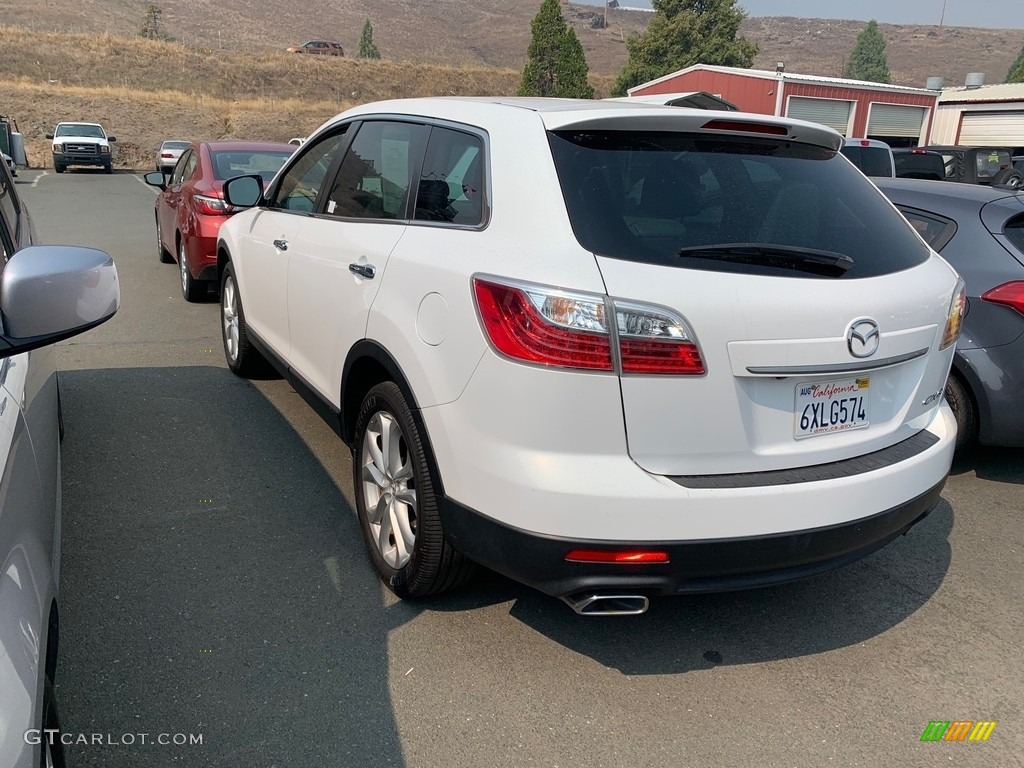 Crystal White Pearl Mica 2012 Mazda CX-9 Grand Touring Exterior Photo #139331489