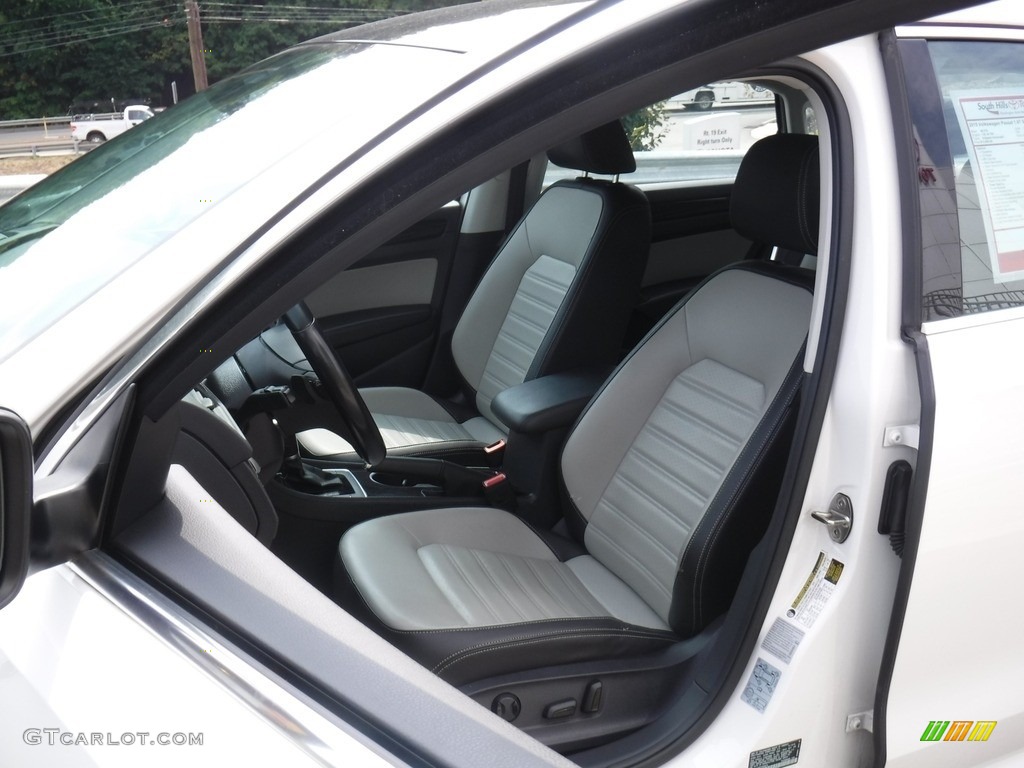 Black/Moonrock Gray Interior 2015 Volkswagen Passat Sport Sedan Photo #139331675
