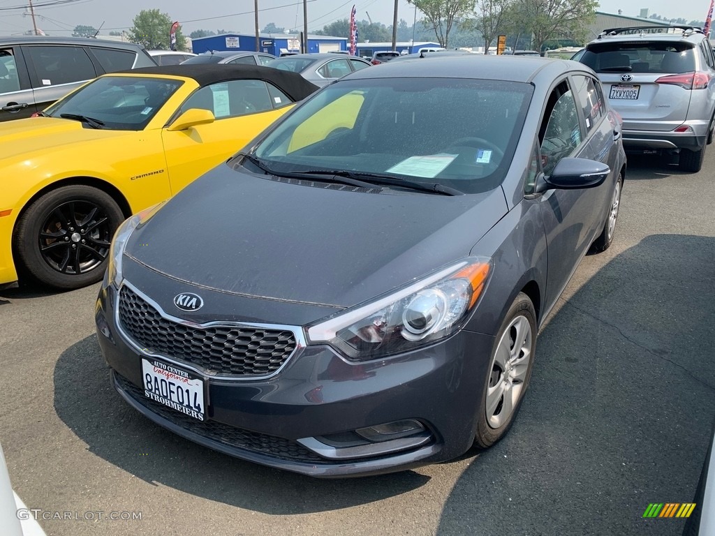 Graphite Steel 2016 Kia Forte5 LX Exterior Photo #139332521