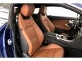 Saddle Brown/Black Front Seat Photo for 2017 Mercedes-Benz C #139333078