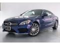 2017 Brilliant Blue Metallic Mercedes-Benz C 300 Coupe  photo #12