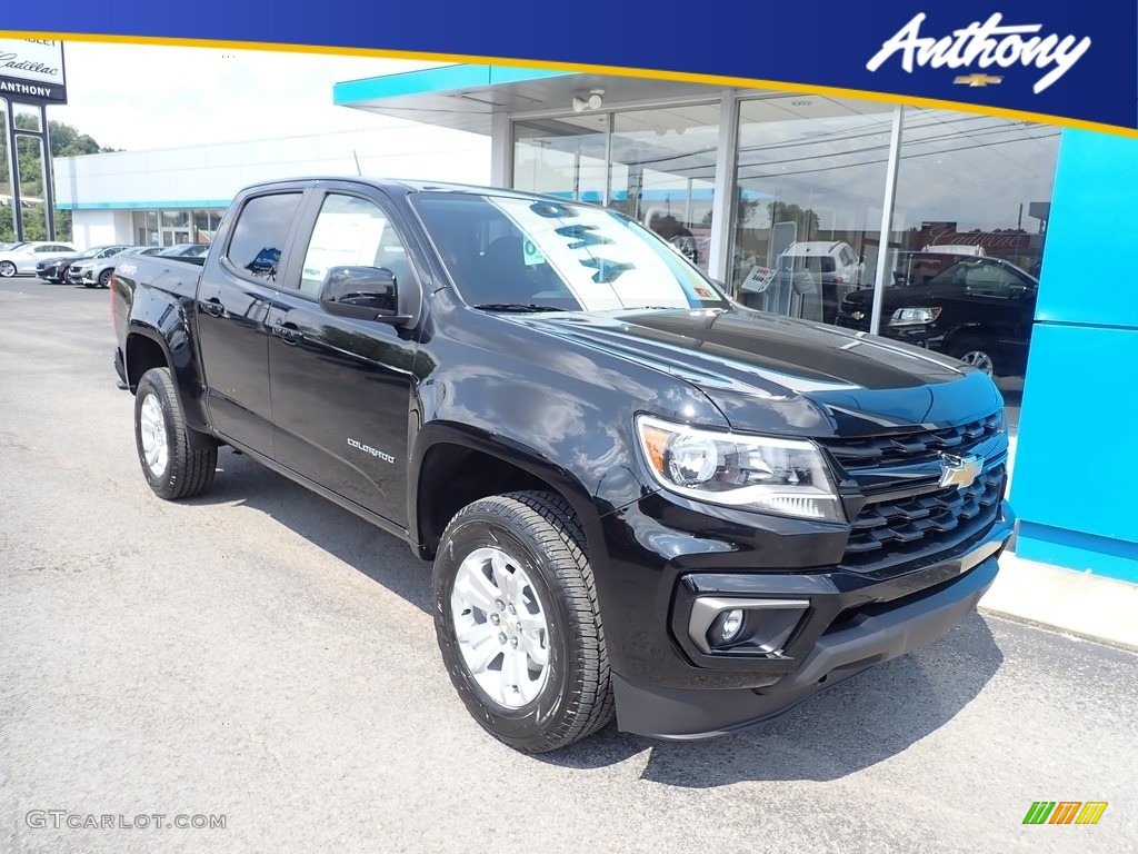 2021 Colorado LT Crew Cab 4x4 - Black / Jet Black photo #1