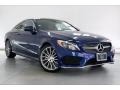 2017 Brilliant Blue Metallic Mercedes-Benz C 300 Coupe  photo #34