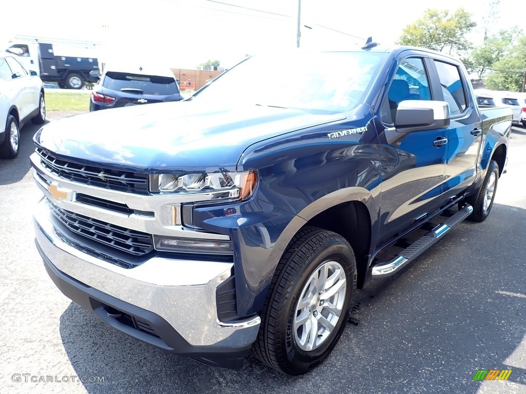 2020 Silverado 1500 LT Crew Cab 4x4 - Northsky Blue Metallic / Jet Black photo #6