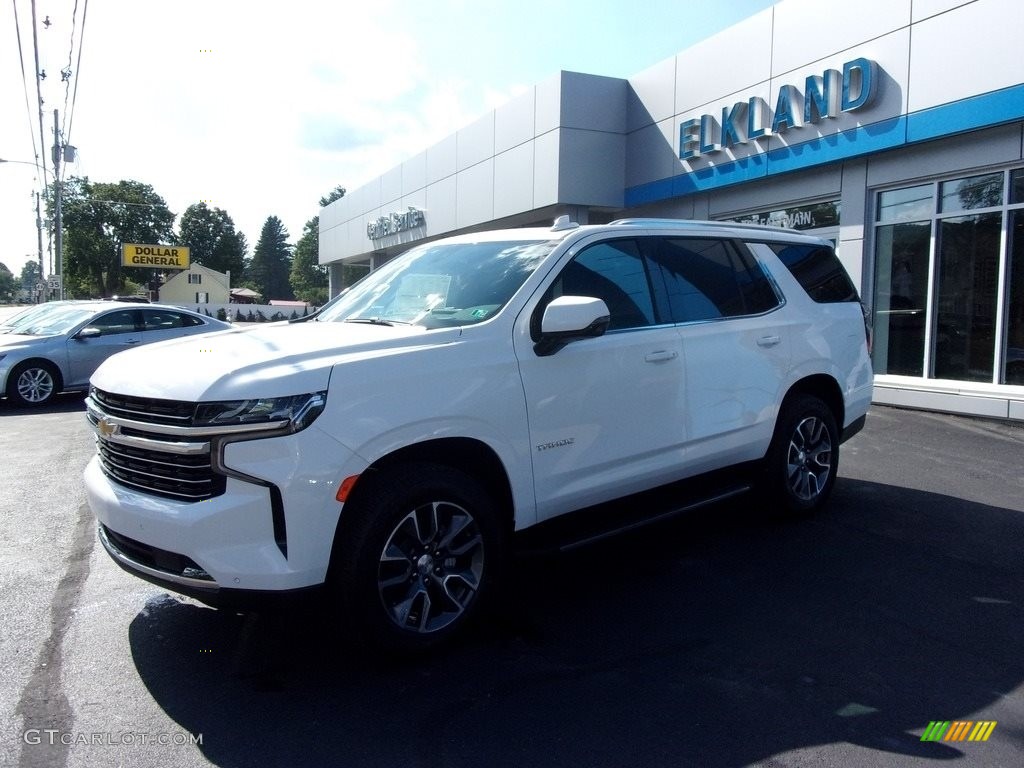 2021 Tahoe LT 4WD - Summit White / Jet Black photo #1