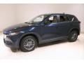 Deep Crystal Blue Mica 2017 Mazda CX-5 Touring Exterior