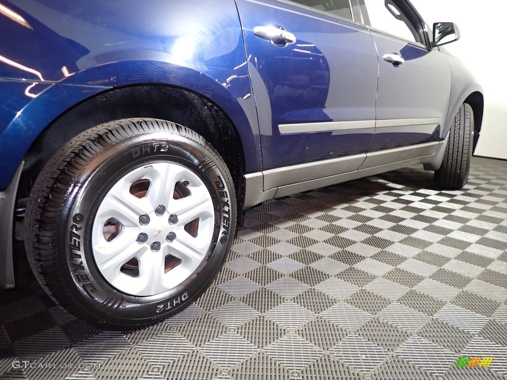 2011 Traverse LS - Dark Blue Metallic / Ebony/Ebony photo #16