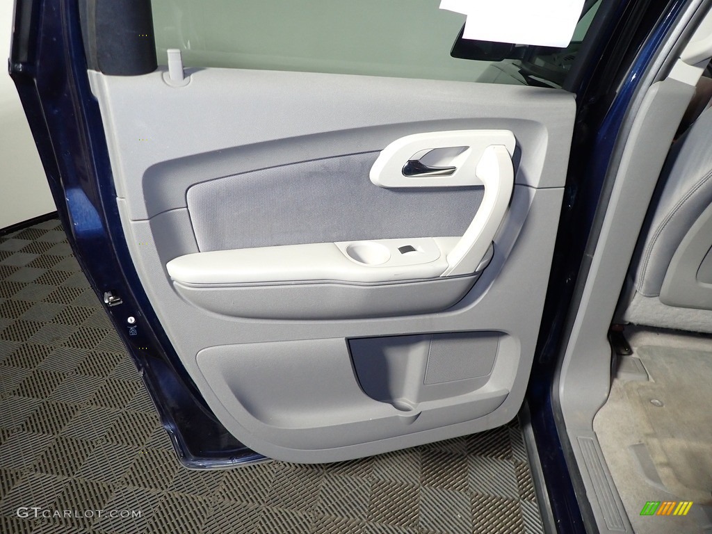 2011 Traverse LS - Dark Blue Metallic / Ebony/Ebony photo #21